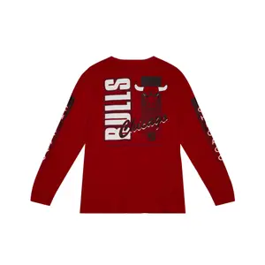 T-shirt manches longues Mitchell & Ness Chicago Bulls image-1