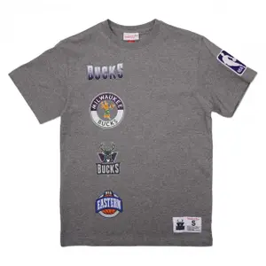 T-shirt Milwaukee Bucks NBA M&N City image-0