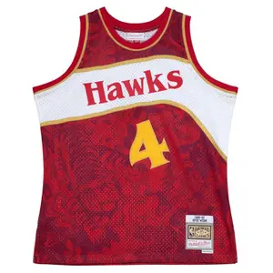 Atlanta Hawks NBA Jersey Spud Webb