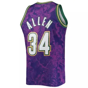 Milwaukee Bucks NBA Jersey Ray Allen Swingman CNY 4.0 2000/01 image-1