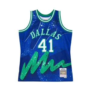 Dallas Mavericks NBA Jersey Dirk Nowitzki Hyper Hoops 1998/99