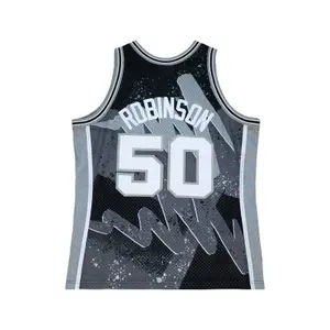 San Antonio Spurs NBA jersey Hyper Hoops Swingman Spurs 1998 David Robinson image-1