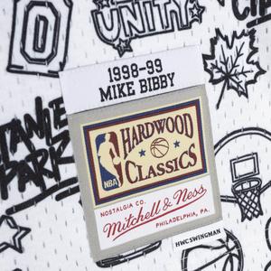 Vancouver Grizzlies NBA Jersey Doodle Swingman Mike Bibby 1998-99 image-3