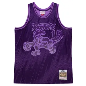 Toronto Raptors NBA Jersey Vince Carter Monochrome Swingman