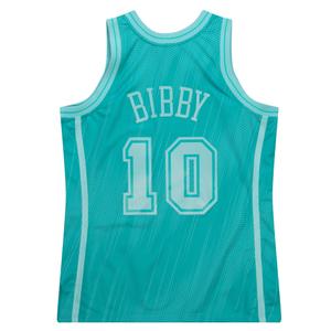 Vancouver Grizzlies NBA Jersey Mike Bibby Monochrome Swingman image-1