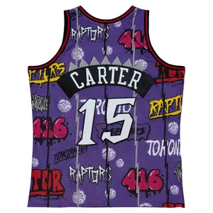 Toronto Raptors NBA Jersey Slap Sticker Swingman 1998 Vince Carter image-1