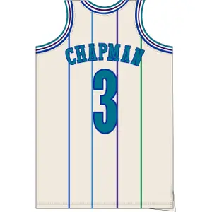 Charlotte Hornets NBA Jersey Rex Chapman image-1