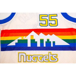 Maglia NBA Denver Nuggets Dikembe Mutombo NBA 1991 image-3