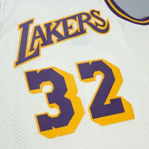 Los Angeles Lakers NBA Jersey Magic Johnson Team Color 1984/85 image-2