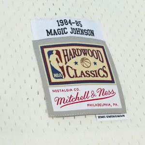 Los Angeles Lakers NBA Jersey Magic Johnson Team Color 1984/85 image-3