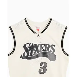 Camisola NBA Philadelphia 76ers Allen Iverson Swingman Off Court 2000/01 image-2