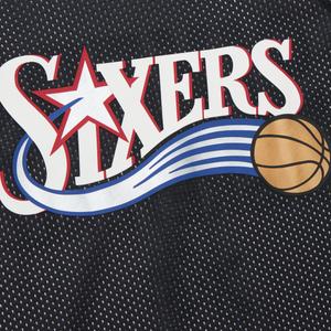 Eversible mesh jersey Philadelphia 76ers Vintage Logo image-2