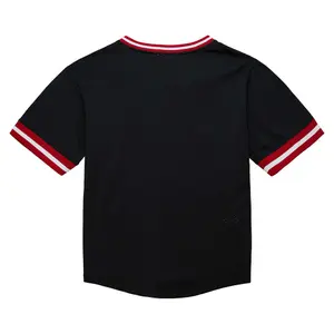 Mesh v-neck jersey Chicago Bulls Fashion Vintage Logo image-1
