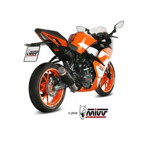 Exhaust Pipe Decat Replacement Parts Mivv KTM RC125 image-1