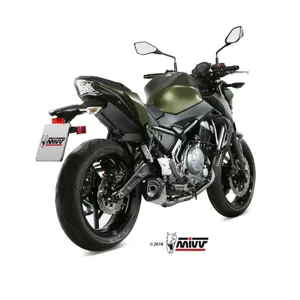 Complete motorcycle exhaust system Mivv Kawasaki NINJA 650 ABS (EX650K) [650/Kawasaki NINJA 650 ABS KRT EDITION (EX650K) [650]/Kawasaki Z 650 ABS (ER650H) [650] image-0