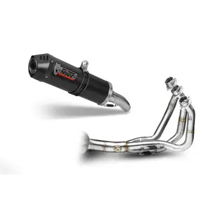 Motorbike Exhaust Complete System Oval Mivv Yamaha MT-09 ABS (RN43) [850]/Yamaha MT-09 SP (RN43) [850]/Yamaha MT-09 SPORT TRACKER (RN43) [850] image-0