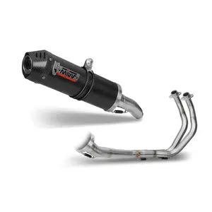 Complete Oval Motorcycle Exhaust System Mivv Yamaha MT-07 (RM04) image-0