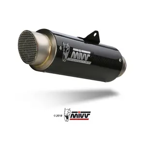 Complete motorcycle exhaust system Mivv GP Pro Kawasaki Z650 image-2