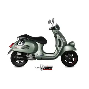 Complete Exhaust Line Spare Parts Mivv Delta Race Vespa image-1