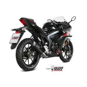 Complete Oval Motorcycle Exhaust System Mivv Gp Pro Suzuki GSX-S 125 image-0