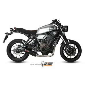 Complete Oval Motorcycle Exhaust System Mivv Yamaha XSR 700 ABS (RM11) image-1