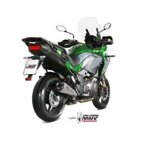 Silencer Motorcycle Carbon Cap Mivv Delta Race Kawasaki Versys 1000 image-2