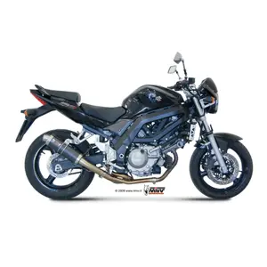 Silencer Motorcycle + Half Pipe Mivv GP Suzuki SV650 image-2
