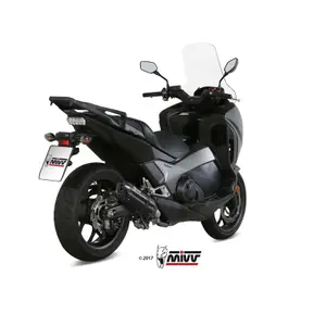 Silencer Motorcycle Stainless Steel Carbon Cap Mivv Honda integra 750 image-0