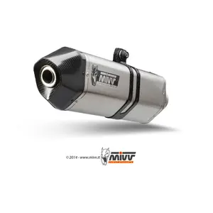 Silencer Motorcycle Carbon Cap Mivv Suzuki DL1000 V-Strom image-0