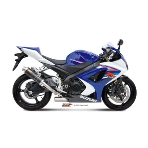 Silencer Motorcycle Double Mivv GP SUZUKI GSX-R1000 image-1