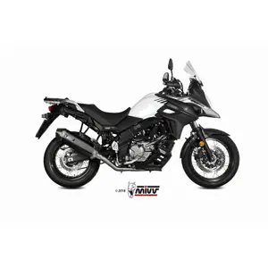 Silencer for motorcycle Mivv Speed Edge Suzuki DL650 V-Strom image-0