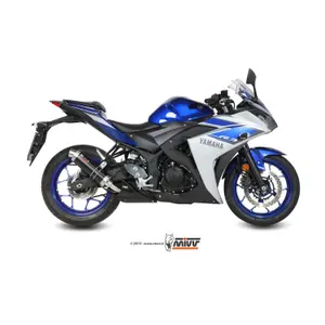 Silencer for motorcycle Mivv Yamaha YZF R3 image-0