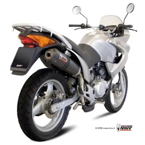 Silencer Motorcycle Carbon Cap Mivv Honda XL125V Varadero image-0