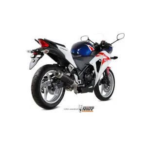 Silencer for motorcycle Mivv GP Honda CBR250R image-0