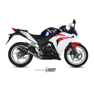 Silencer for motorcycle Mivv GP Honda CBR250R image-1