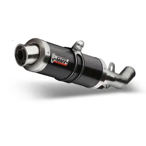Silencer Moto GP Brushed Stainless Steel Mivv Kawasaki ZX-6R 636/ZX-6RR image-0