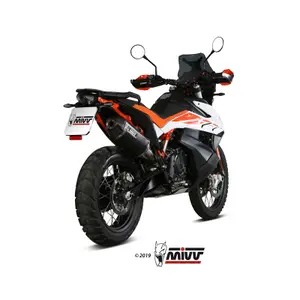 Silencer for motorcycle Mivv Speed Edge Steel KTM 790 Adventure image-2