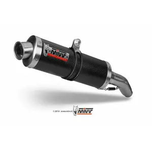 Silencer Motorcycle Double Mivv Oval Classic Yamaha TDM900 image-0