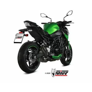 Silencer for motorcycle Mivv Double Gun Kawasaki Z900 image-1