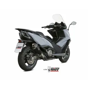 Silencer for motorcycle Mivv Delta Race Kymco AK 550 image-1