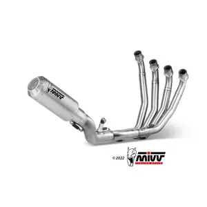 Complete Exhaust Line Spare Parts Mivv MK3 Honda image-4