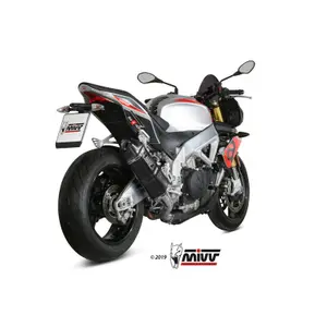 Silencer for motorcycle Mivv Speed Edge Aprilia Tuono V4 1100 image-0
