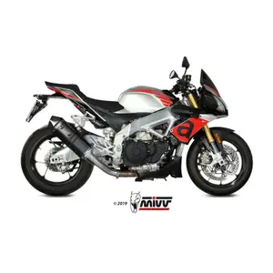 Silencer for motorcycle Mivv Speed Edge Aprilia Tuono V4 1100 image-1