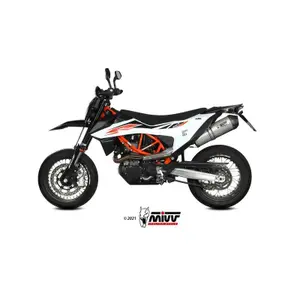 Silencer Motorcycle Oval Mivv KTM 690 SMC R image-1