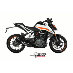 Silencer for motorcycle Mivv MK3 Slip-On KTM 125 / 390 Duke image-0