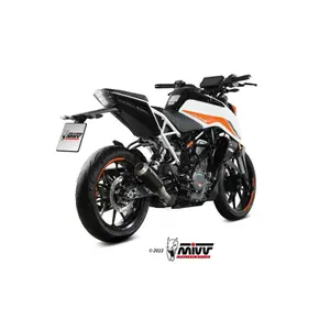 Silencer for motorcycle Mivv MK3 Slip-On KTM 125 / 390 Duke image-1