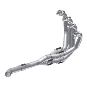 Pièces Détachées Pot D'Échappement Tube Decatalyse Mivv Kawasaki Z900 A2 image-0
