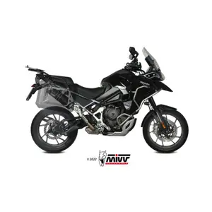 Silencer for motorcycle Mivv Dakar Triumph Tiger 1200 image-1