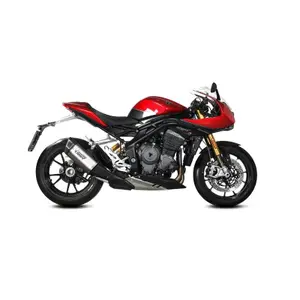Silencer for motorcycle Mivv SR-1 Triumph Speed Triple 1200 Rr image-1
