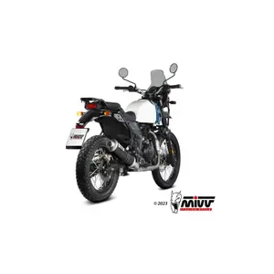 Silencer Motorcycle Oval Stainless Steel Mivv Royal Enfield image-0